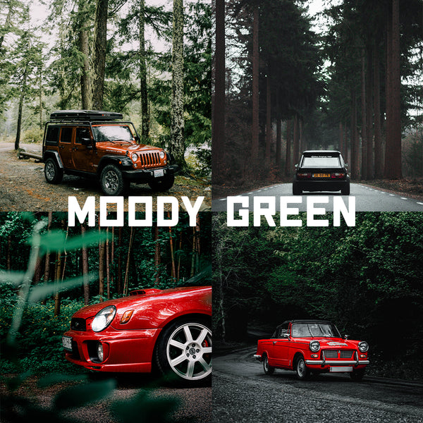 Moody Green | Mobile + Desktop Presets