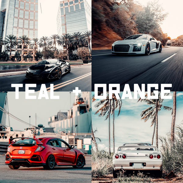 Teal And Orange | Mobile + Desktop Presets