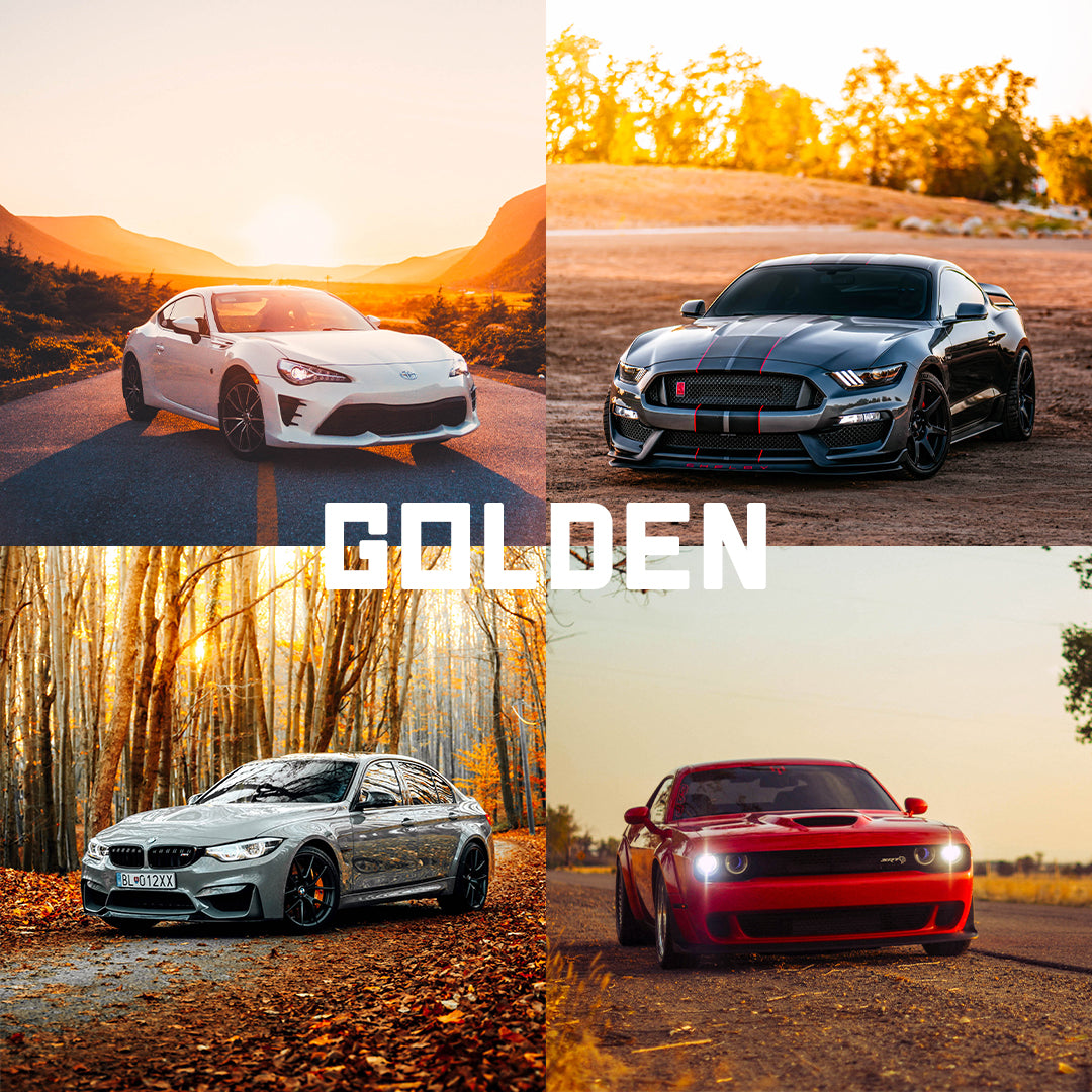 Golden | Mobile + Desktop Presets