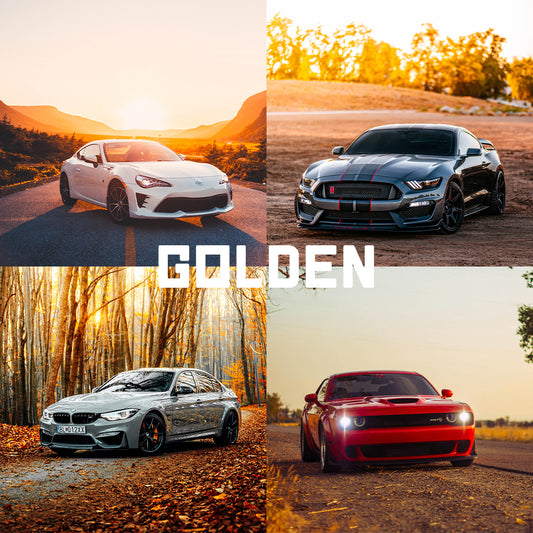 Golden | Mobile + Desktop Presets